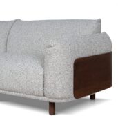 DARIRA Sofa - Noah Silver Lining