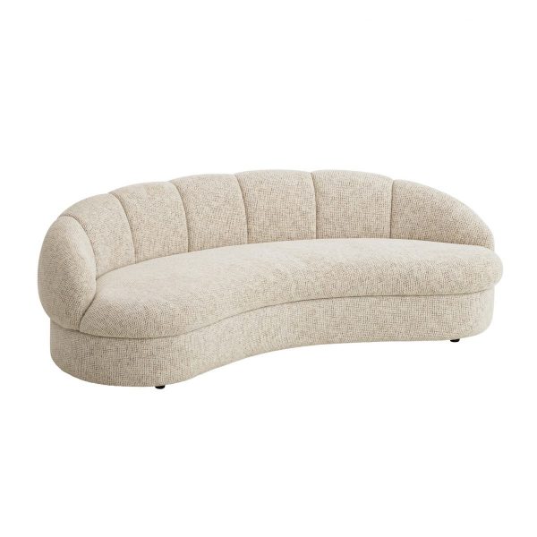 MELILORA Sofa - Honeycomb White