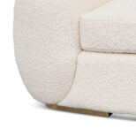 BELODA Sofa - Ivory White Boucle