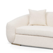 BELODA Sofa - Ivory White Boucle