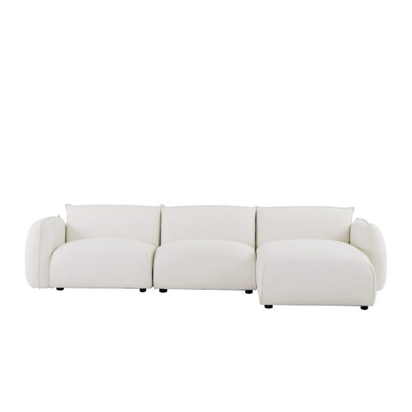 ARADA Chaise Sofa - Beige