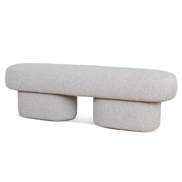 DARANORA Ottoman - Clay Grey
