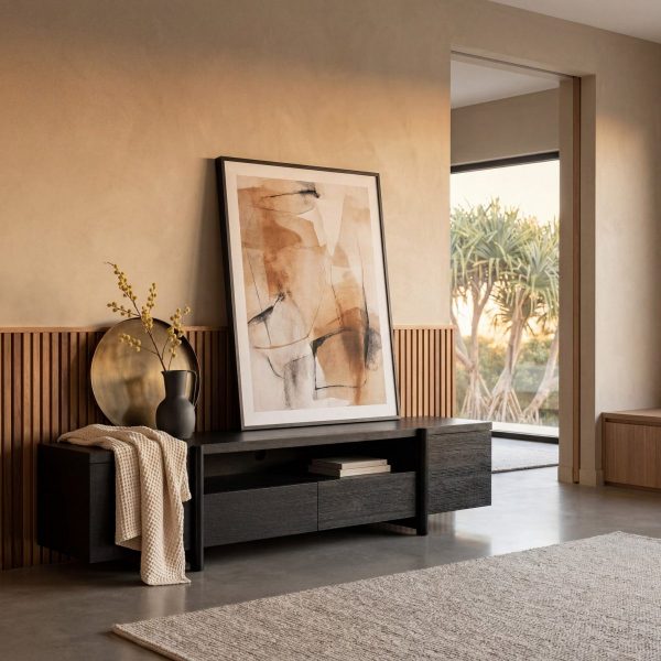 SALEMO TV Unit - Black