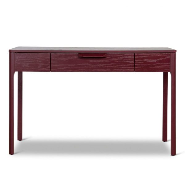 KIRARI Desk - Burgundy Red