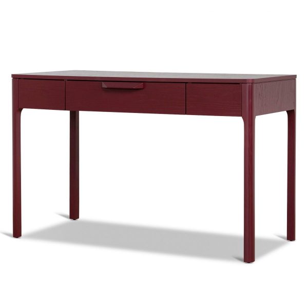 KIRARI Desk - Burgundy Red