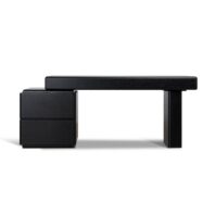 SORANI Desk - Black Oak
