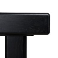 SORANI Desk - Black Oak