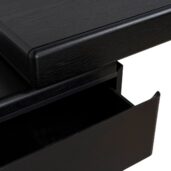 SORANI Desk - Black Oak