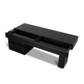 SORANI Desk - Black Oak