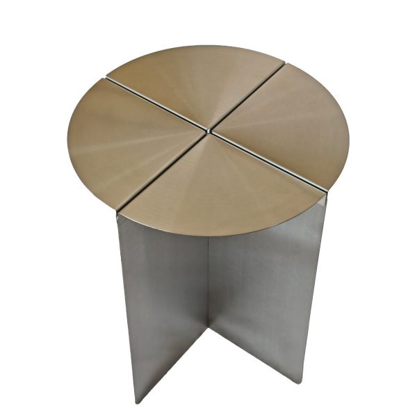 ARALI Side Table - Stainless Steel