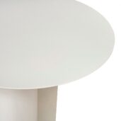 ELAVI Side Table - Ivory White