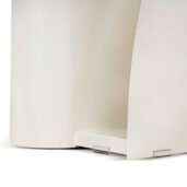 ELAVI Side Table - Ivory White