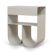 KELOLINA Side Table - Almond Milk