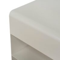 KELOLINA Side Table - Almond Milk