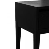 NELORO Bedside Table - Black