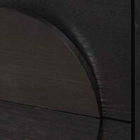 TALOLO Bedside Table - Textured Espresso Black