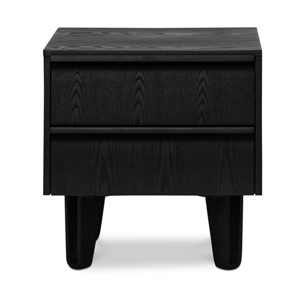 OREVO Bedside Table - Full Black