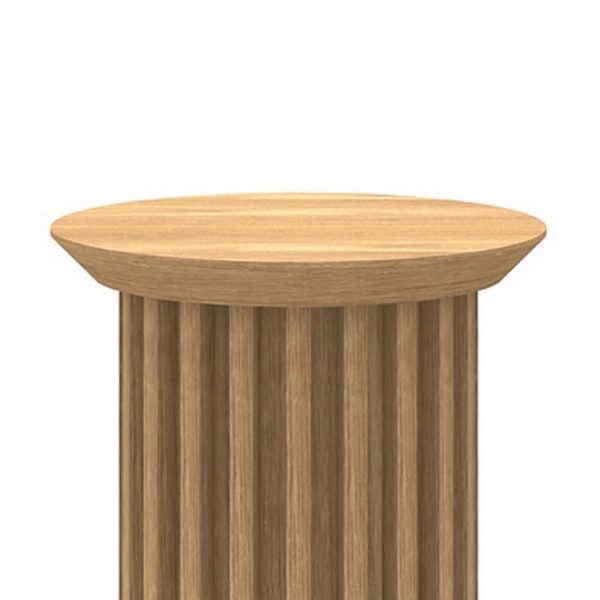MELILI Side Table - Natural Oak