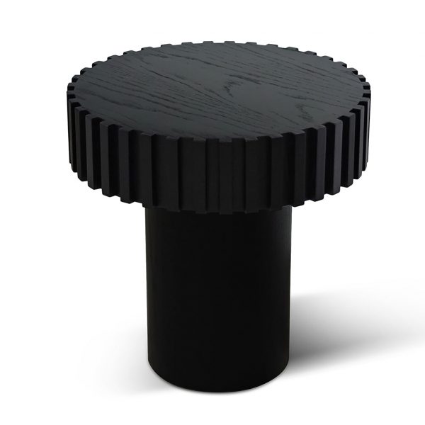 LORILI Side Table - Black Oak