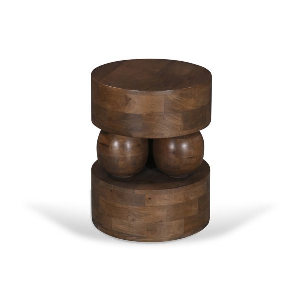 SELINA Side Table - Walnut