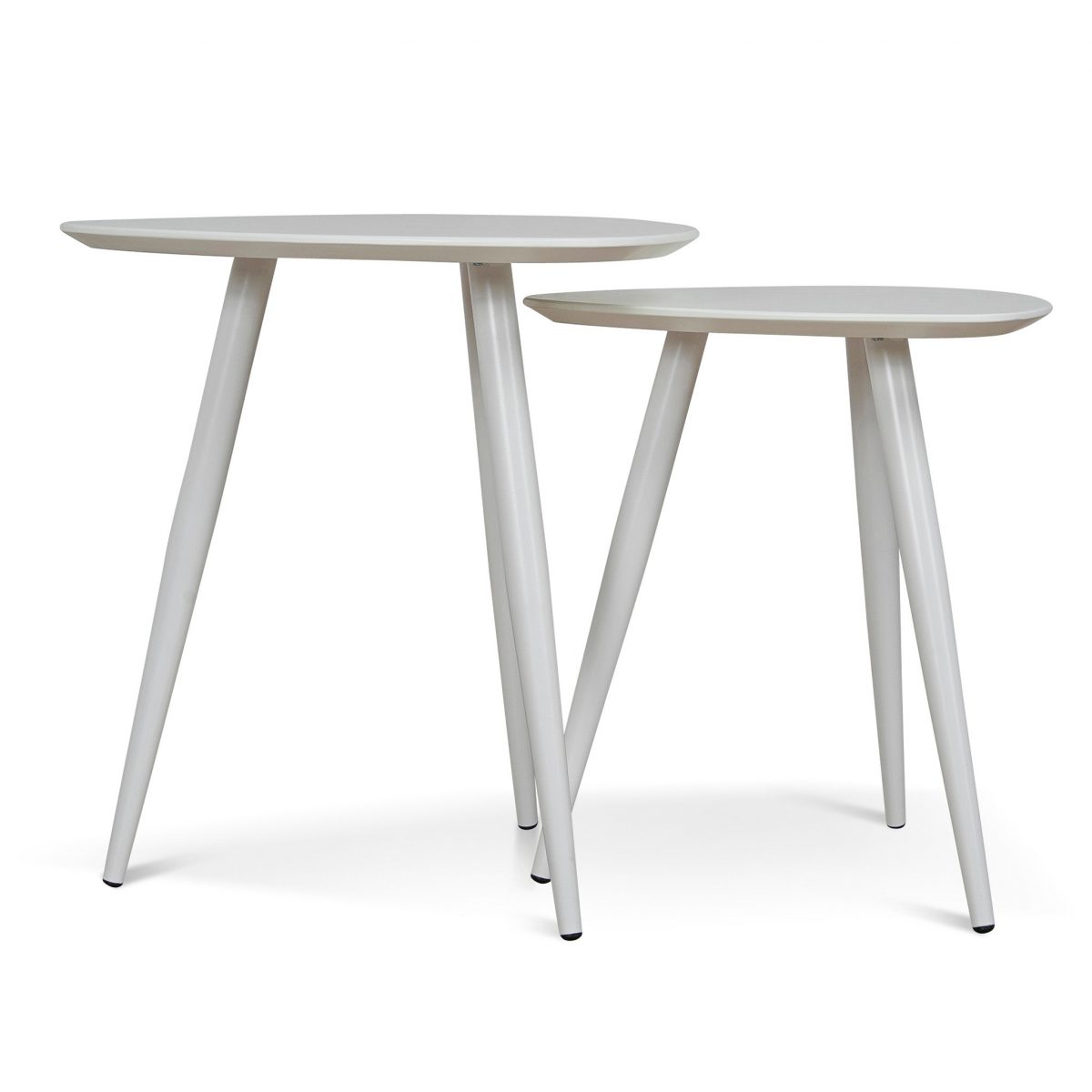 HARENA Side Table - Full White HARENA Side Table - Full White