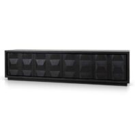 ZELARA TV Unit - Full Black