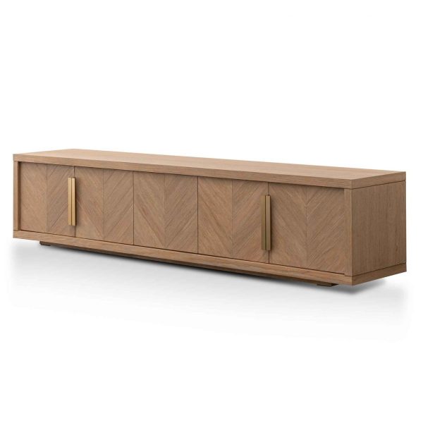 FENELI TV Unit - Dusty Oak