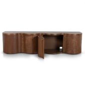 VELILORA TV Unit - Light Walnut