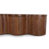 VELILORA TV Unit - Light Walnut