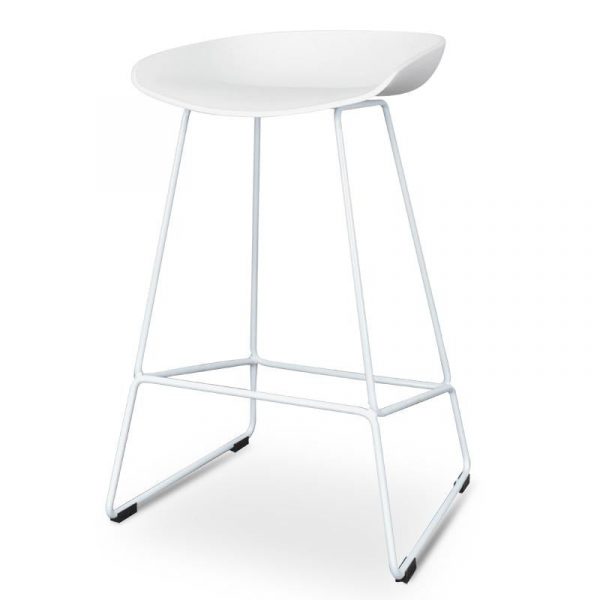 CORENORA Counter Stool - White