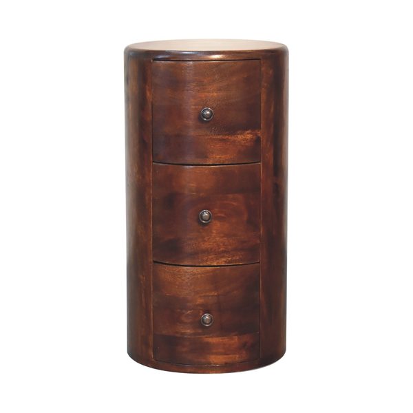 DARELO Chest of Drawers - Chestnut