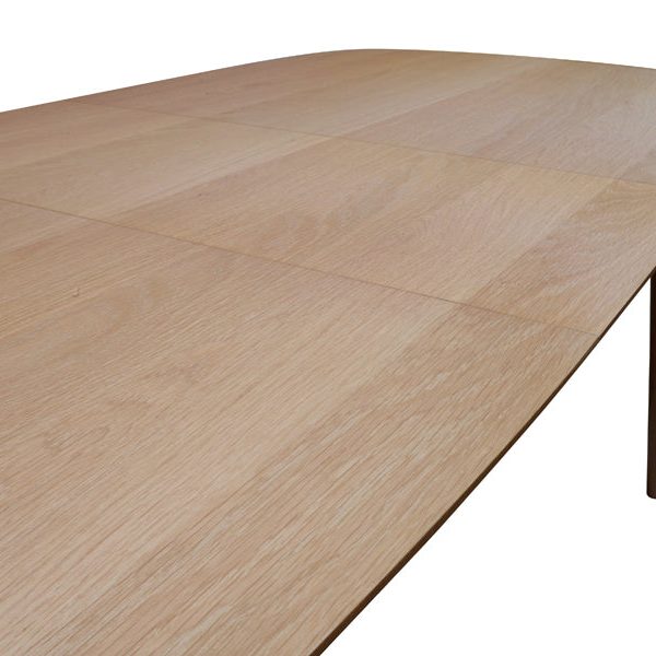 FENESA Dining Table - Natural (Extendable), 1.75-2.15m