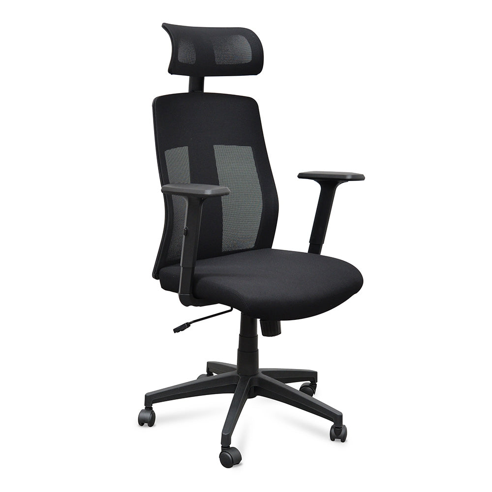GALOSA Office Chair - Black Mesh & Black GALOSA Office Chair - Black Mesh & Black