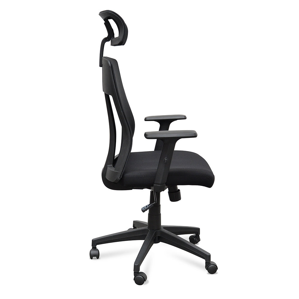 GALOSA Office Chair - Black Mesh & Black GALOSA Office Chair - Black Mesh & Black