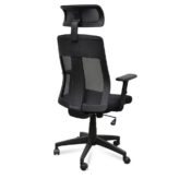 GALOSA Office Chair - Black Mesh & Black