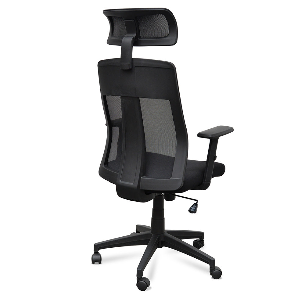 GALOSA Office Chair - Black Mesh & Black GALOSA Office Chair - Black Mesh & Black