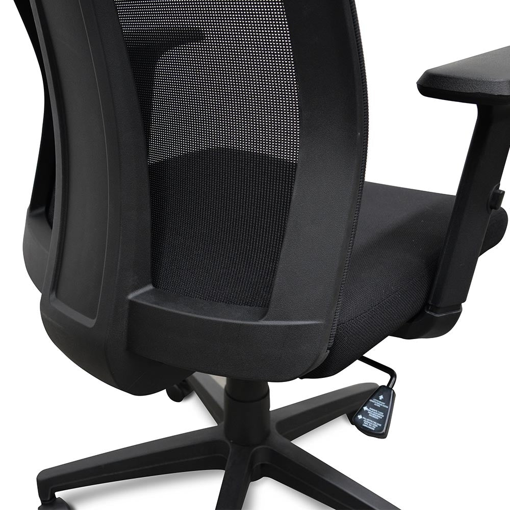 GALOSA Office Chair - Black Mesh & Black GALOSA Office Chair - Black Mesh & Black