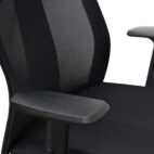 GALOSA Office Chair - Black Mesh & Black