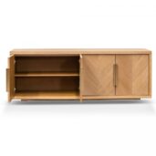 RALENO Sideboard - Dusty Oak