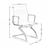 TORINO Office Chair - Black PU