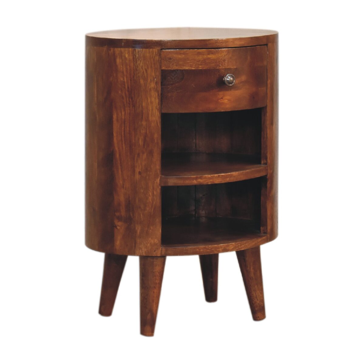 KIROVI Bedside Table - Chestnut KIROVI Bedside Table - Chestnut