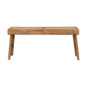 LANARIVA Bench - Design A, 400 H x 900 W x 350 D mm