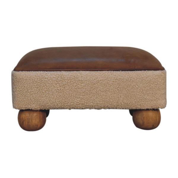 LANIVO Footstool - Design A, 300 H x 560 W x 330 D mm