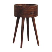 LANONORA Bedside Table - Design A, Honey