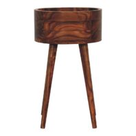 LANONORA Bedside Table - Design A, Honey