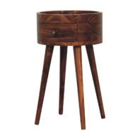 LANONORA Bedside Table - Design A, Honey