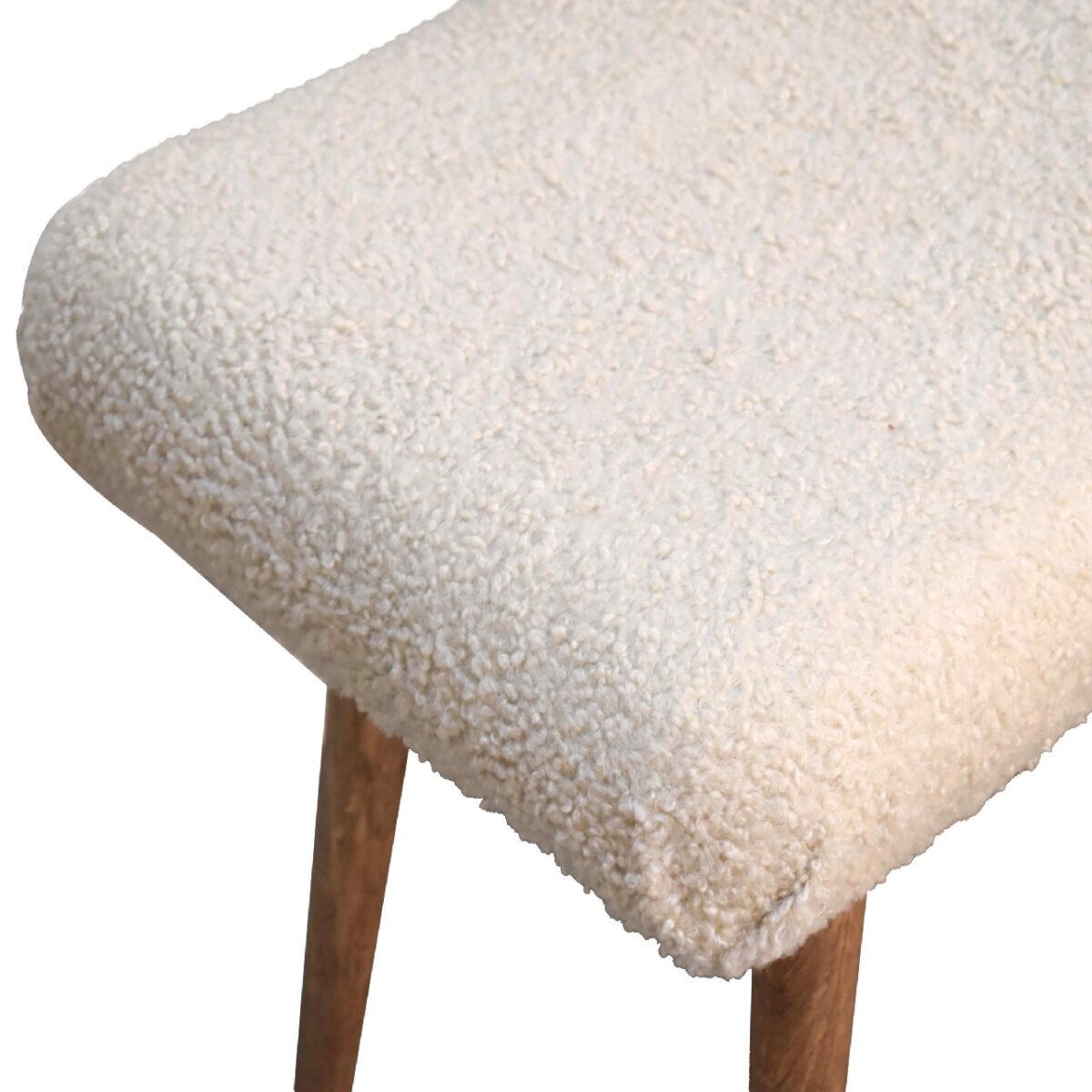 MARANO Bench - Design A, Cream Bouclé MARANO Bench - Design A, Cream Bouclé