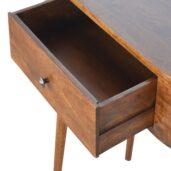 NELELORA Console Table - Chestnut, 780 H x 800 W x 400 D mm