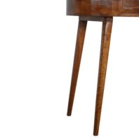 NELELORA Console Table - Chestnut, 780 H x 800 W x 400 D mm