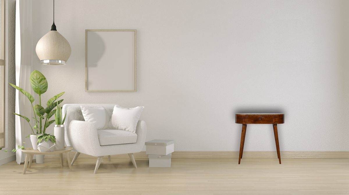NELELORA Console Table - Chestnut, 780 H x 800 W x 400 D mm NELELORA Console Table - Chestnut, 780 H x 800 W x 400 D mm
